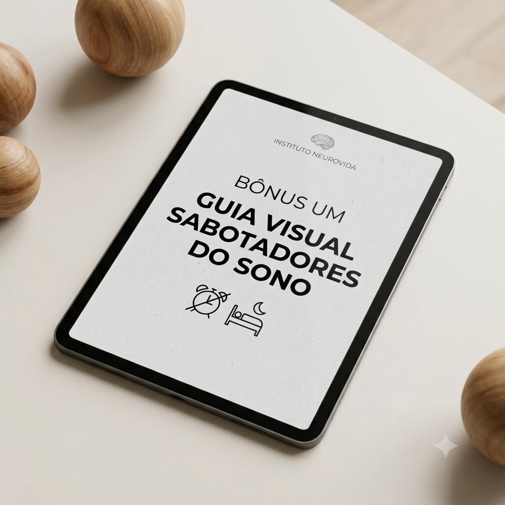 Bônus 10 Sabotadores do Sono em tablet
