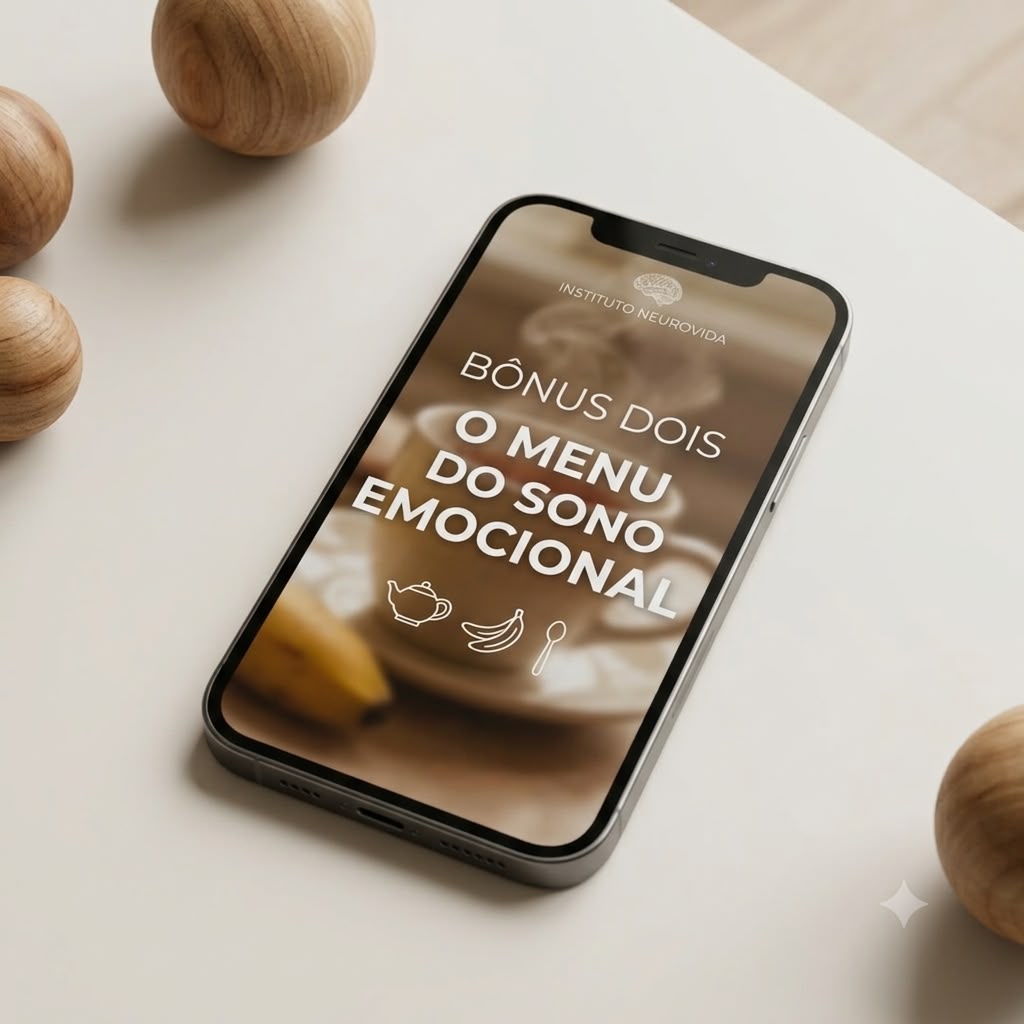 Bônus Menu do Sono Emocional em smartphone